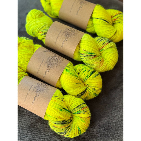 Radioactive Experiment #1 on It's Butter Baby -  Merino Blend DK