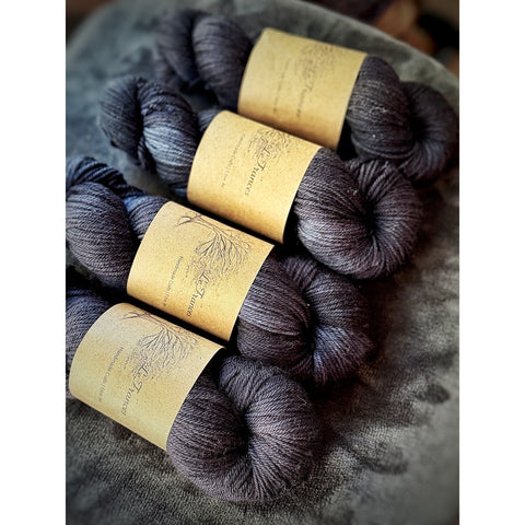 The Raven on It's Butter Baby -  Merino Blend DK