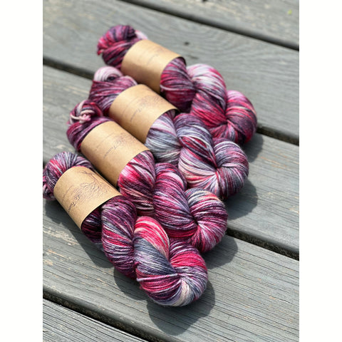 Purple People Eater on It's Butter Baby DK - Sock