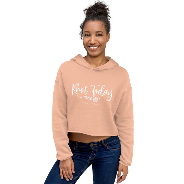 Knot Today Crop-Top Hoodie